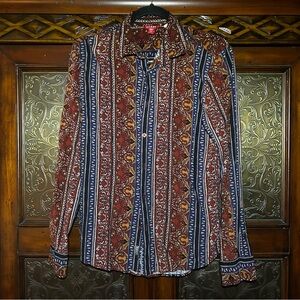 Men's Multicolor Patterned Shirt